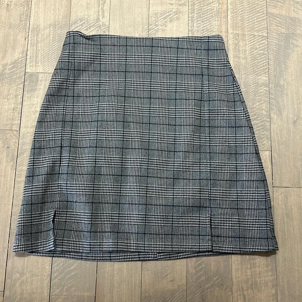 Plaid skirt